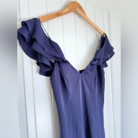 Majorelle x Revolve Prestige Ruffle Off Shoulder Mini Dress Cocktail Party Small